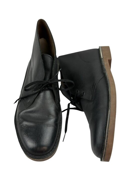 Clark\'s Bushacre 2 Deseret Chukka Boots Mens 11 Black Leather Comfort Casual main image 12